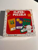 Cijfer Puzzels - Leerzaam Speelgoed, Ophalen of Verzenden, Zo goed als nieuw, Van hout, 4 tot 6 jaar