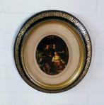 Antieke ovale schilderijlijst, Antiek en Kunst, Ophalen of Verzenden