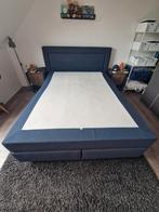 Boxspring totaal bed 160x220 met bij behorende nachtkastjes, Ophalen, Tweepersoons, Zo goed als nieuw, 180 cm