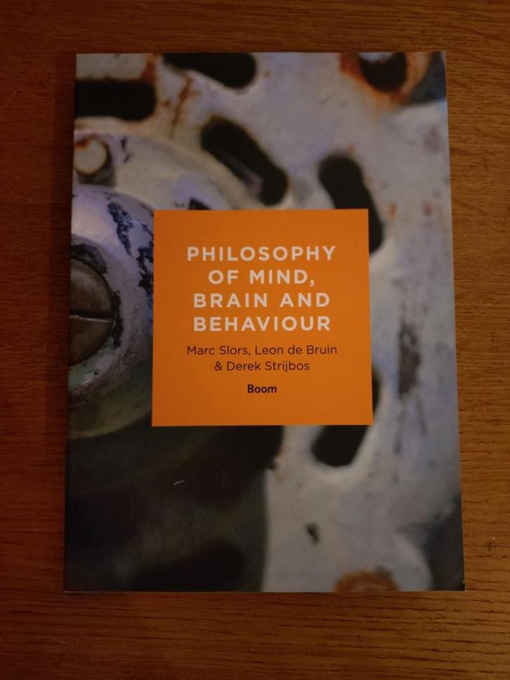 Marc Slors - Philosophy of mind, brain and behaviour, Boeken, Filosofie, Zo goed als nieuw, Ophalen of Verzenden