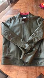 Origineel Burberry jack leer, Ophalen of Verzenden, Zo goed als nieuw, Maat 52/54 (L), Bruin