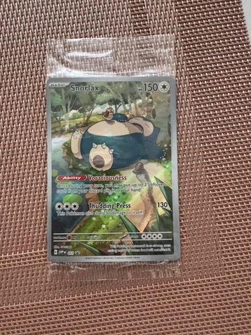 Snorlax 151 Promo SEALED beschikbaar voor biedingen