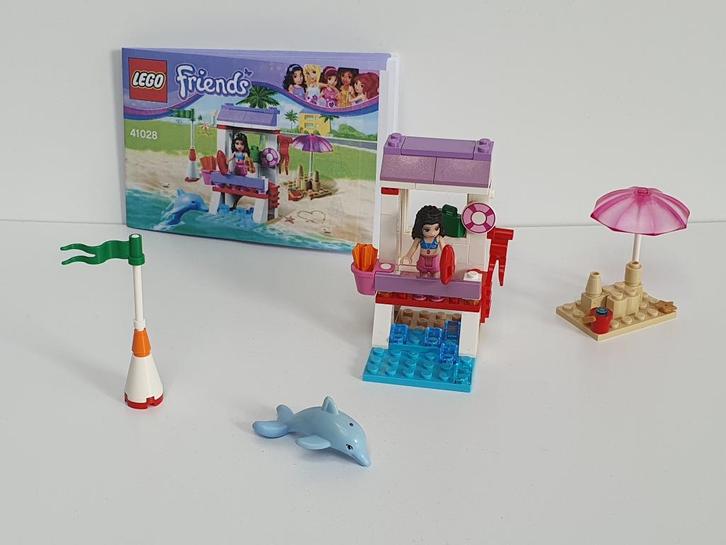 Lego Friends 41028 Emma's reddingspost., Kinderen en Baby's, Speelgoed | Duplo en Lego, Zo goed als nieuw, Lego, Complete set