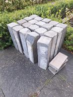 Gratis stapelblok stenen, Tuin en Terras, Ophalen, Gebruikt, Beton, Klinkers