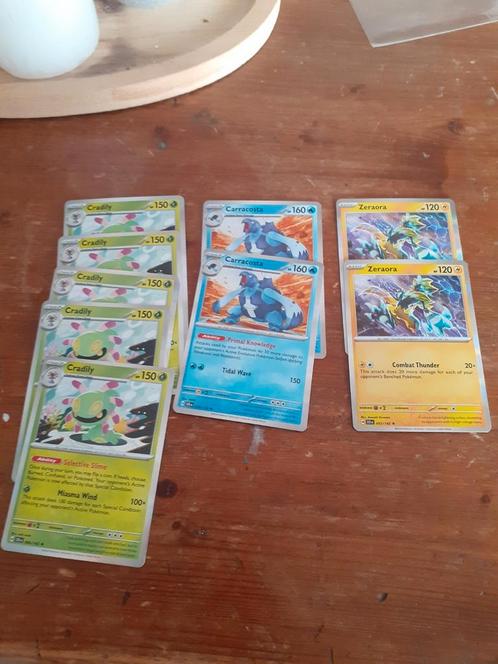 Pokemon stellar crown Holofoil €0,50 pst, Hobby en Vrije tijd, Verzamelkaartspellen | Pokémon, Zo goed als nieuw, Meerdere kaarten