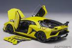 1:18 Lamborghini Aventador SVJ Pearl Yellow Autoart 79175, Hobby en Vrije tijd, Modelauto's | 1:18, Auto, Autoart, Nieuw, Ophalen of Verzenden
