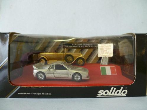 Solido 1984 Prestige set 1x Fiat 525 en 1x Lancia 1:43 model, Hobby en Vrije tijd, Modelauto's | 1:43, Nieuw, Auto, Solido, Ophalen of Verzenden