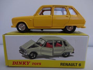 Renault 6 Geel nr: 1416 van Dinky Toys 1/43 beschikbaar voor biedingen