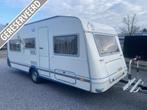 Knaus Blue Line 500 TK 5/6 persoons met Voortent, Caravans en Kamperen, Caravans, Overige typen, Rondzit, Bedrijf, 5 tot 6 meter