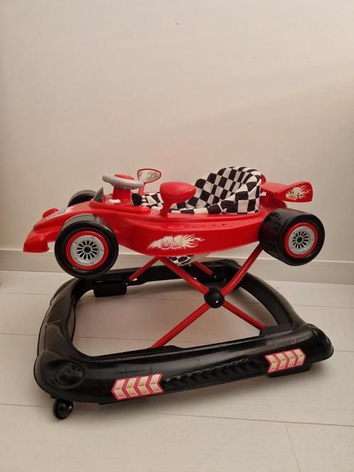 Loopstoel raceauto loopwagen babywalker looptrainer loopauto, Kinderen en Baby's, Speelgoed | Speelgoedvoertuigen, Ophalen of Verzenden