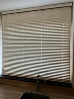 Bamboe jaloezieën 35 mm wit, Ophalen, 100 tot 150 cm, Zo goed als nieuw, Wit