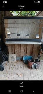 Te koop een vogel kooi, Dieren en Toebehoren, Ophalen, Zo goed als nieuw, Metaal, Vogelkooi