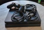 PlayStation 4 + controler en kabels, Original, Met 1 controller, Ophalen of Verzenden, Zo goed als nieuw