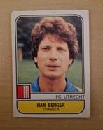 Panini Voetbal 82 Han Berger FC Utrecht, Ophalen of Verzenden, Zo goed als nieuw