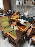 Diverse Stoelen, Tafels & Krukjes, Huis en Inrichting, Gebruikt, Bruin, Ophalen of Verzenden, Vijf, Zes of meer stoelen