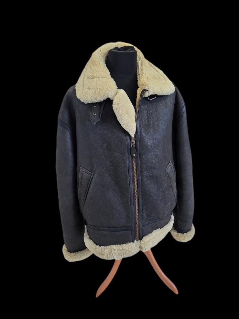 Vintage Lammyjas - Pilotenjas - Shearling XXL, Kleding | Heren, Jassen | Winter, Ophalen of Verzenden, Gedragen, Overige maten