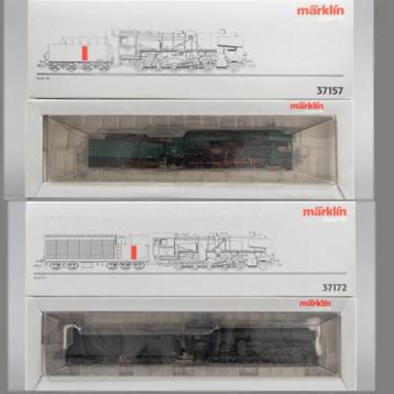 Märklin Belgische BR 52 Stoomlocomotieven nr. 37157 en 37172 beschikbaar voor biedingen