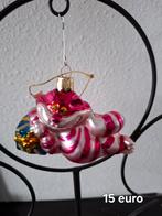 Disney kerst ornament cheshire cat glas, Verzamelen, Disney, Ophalen, Mickey Mouse, Zo goed als nieuw, Beeldje of Figuurtje