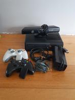 Xbox 360, Spelcomputers en Games, Spelcomputers | Xbox 360, Met 2 controllers, Gebruikt, Met games, 360 S