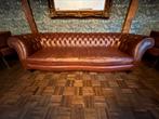 Mooie leren bank in chesterfield stijl, Ophalen, 250 tot 300 cm, Gebruikt, 100 tot 125 cm