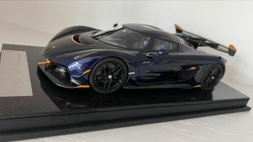 1/18 FrontiArt Koenigsegg Jesko Blue beschikbaar voor biedingen