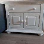 Vintage kastje met lade mat wit gerestyled. 97 b x 48 d x 80, Ophalen, Eikenhout, 50 tot 100 cm, Zo goed als nieuw