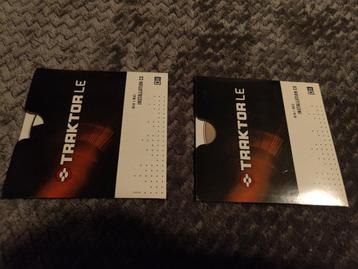 2x Traktor LE Installatie CD - DJ Software met keys beschikbaar voor biedingen