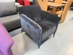 Nieuw Leolux Mayon Fauteuil Velour stof Design stoel Mayuro, Leolux, Nieuw, 75 tot 100 cm, Ophalen of Verzenden