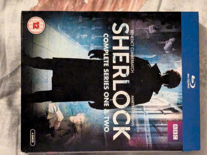 Sherlock Series 1 & 2 Blu-ray Boxset, Cd's en Dvd's, Dvd's | Tv en Series, Zo goed als nieuw, Drama, Boxset, Vanaf 12 jaar, Ophalen of Verzenden