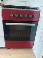 Vrijstaand gasfornuis met oven, Witgoed en Apparatuur, Fornuizen, Ophalen, Hete lucht, 4 kookzones, Zo goed als nieuw