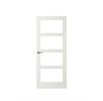 Binnendeur met glas stomp en opdek, Doe-het-zelf en Verbouw, Deuren en Horren, 80 tot 100 cm, Binnendeur, Nieuw, Ophalen of Verzenden
