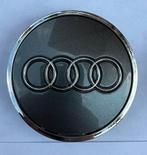61MM Audi Grijs naafkappen naafdoppen, Auto diversen, Ophalen of Verzenden, Zo goed als nieuw