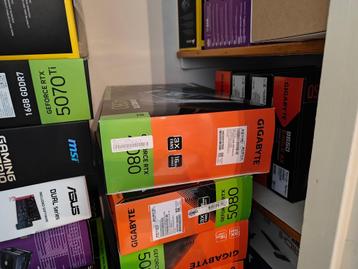 Videokaarten // RTX 5080, 4080, 3090, 4070S, 7900 XT &meer// beschikbaar voor biedingen
