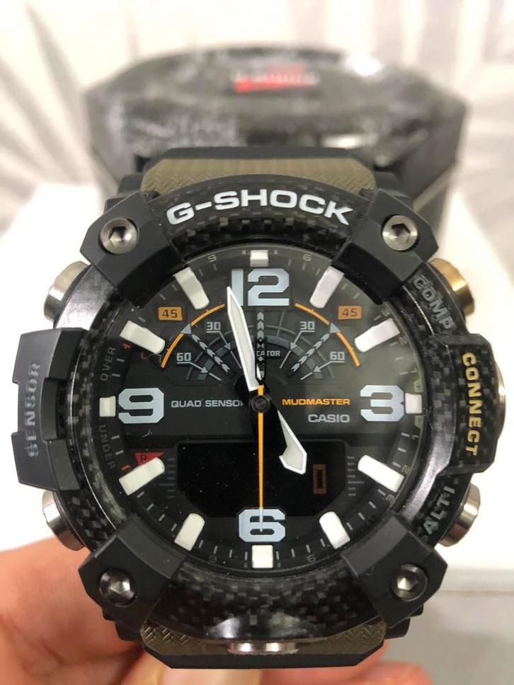Casio g-shock mudmaster gg-b100, Sieraden, Tassen en Uiterlijk, Horloges | Heren, Zo goed als nieuw, Casio, Kunststof, Ophalen of Verzenden