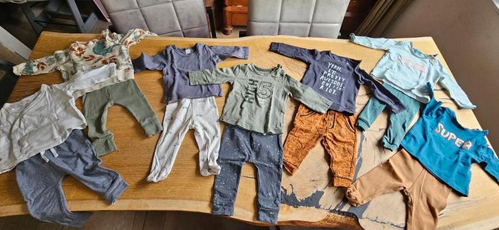 Jongens baby kleding setjes maat 62 6 setjes, Kinderen en Baby's, Babykleding | Baby-kledingpakketten, Zo goed als nieuw, Maat 62