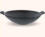 Gietijzer Wok Ø 37 cm, Ophalen, Zo goed als nieuw, Gietijzer, Wok