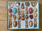 24 Vintage paashangers houten pasen hout hanger, Diversen, Pasen, Ophalen of Verzenden, Zo goed als nieuw