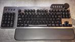 Mountain Everest Max (MX Brown, Qwerty US) + PBT keycaps, Computers en Software, Toetsenborden, Gebruikt, Ophalen of Verzenden