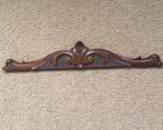 Antiek biedermeier stijl houtsnijwerk kuif ornament, Ophalen of Verzenden