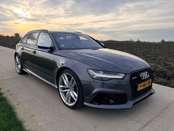 Audi RS6 Quattro 4.0 V8 2015 Topstaat, onderhoudshistorie, Auto's, Audi, Particulier, RS6, 360° camera, 4x4, ABS, Achteruitrijcamera