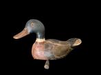 Lokeend hout, jagers lokvogel,vogel,eend hout,antiek, Antiek en Kunst, Ophalen of Verzenden