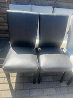 Set van 8 Stoelen - zwart GRATIS OPHALEN, Huis en Inrichting, Stoelen, Ophalen, Gebruikt, Wit, Vijf, Zes of meer stoelen