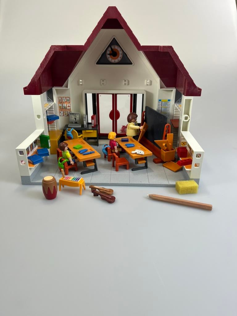 Playmobil City Life School – 6865, Ophalen of Verzenden, Gebruikt
