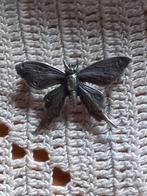 Zilveren vlinder 2x3 cm, Ophalen of Verzenden, Zo goed als nieuw, Zilver, Zilver
