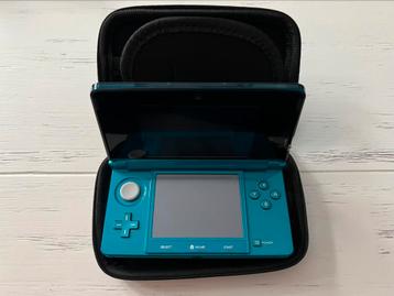 Nintendo 3DS koraal blauw met veel spellen zgan compleet beschikbaar voor biedingen