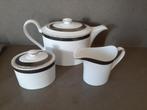 Metropolis Wedgwood theepot, suikerpot en melkkannetje NIEUW, Huis en Inrichting, Overige typen, Nieuw, Ophalen of Verzenden, Wedgwood