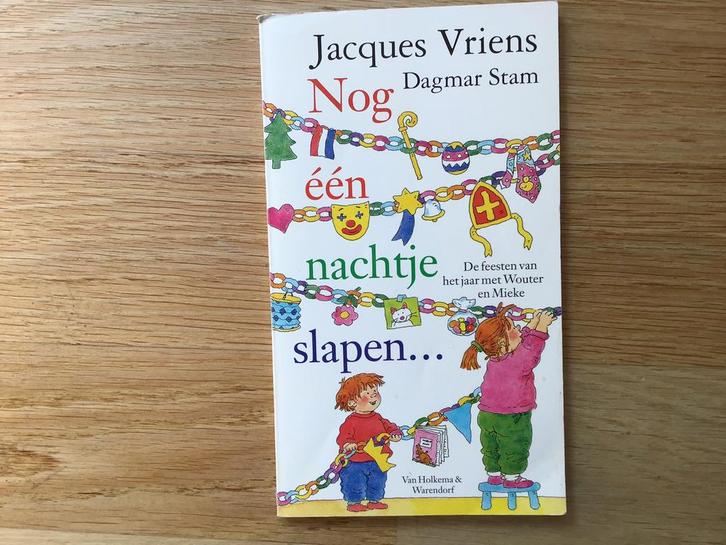 Nog één nachtje slapen - Jaques Vriens.  🚢 sinterklaasboek, Diversen, Sinterklaas, Zo goed als nieuw, Ophalen of Verzenden