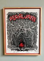 Poster Pearl Jam gesigneerd door bandleden, Ophalen
