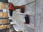 Een mooie  black+decker boormachine/schroefmachine, Gebruikt, Variabele snelheid, Ophalen of Verzenden, Boor- en Schroefmachine