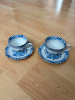 Kop en schotels Theresia Blauw, Ophalen of Verzenden